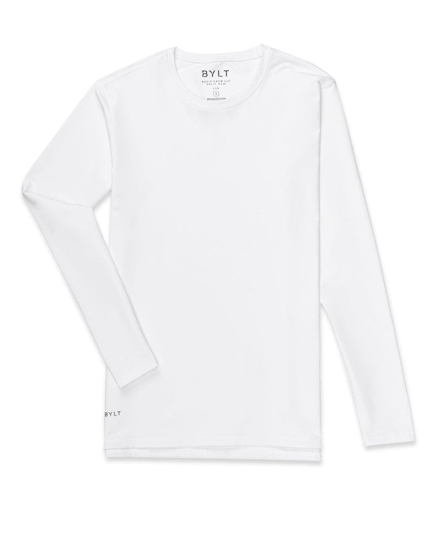 Long Sleeve: LUX Split Hem