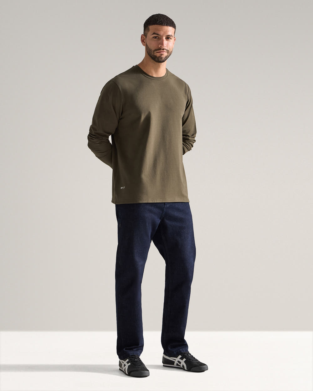 Premium Classic Fit Long Sleeve Tee | LUX Classic Fit | BYLT