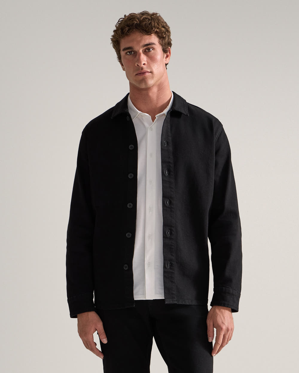 Everyday Stretch Denim Overshirt