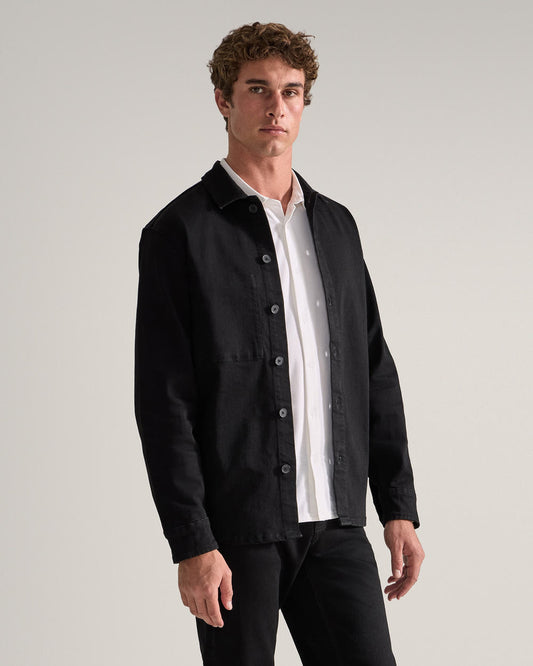 Everyday Stretch Denim Overshirt