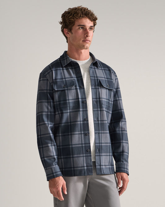 Plaid Coastal Overshirt