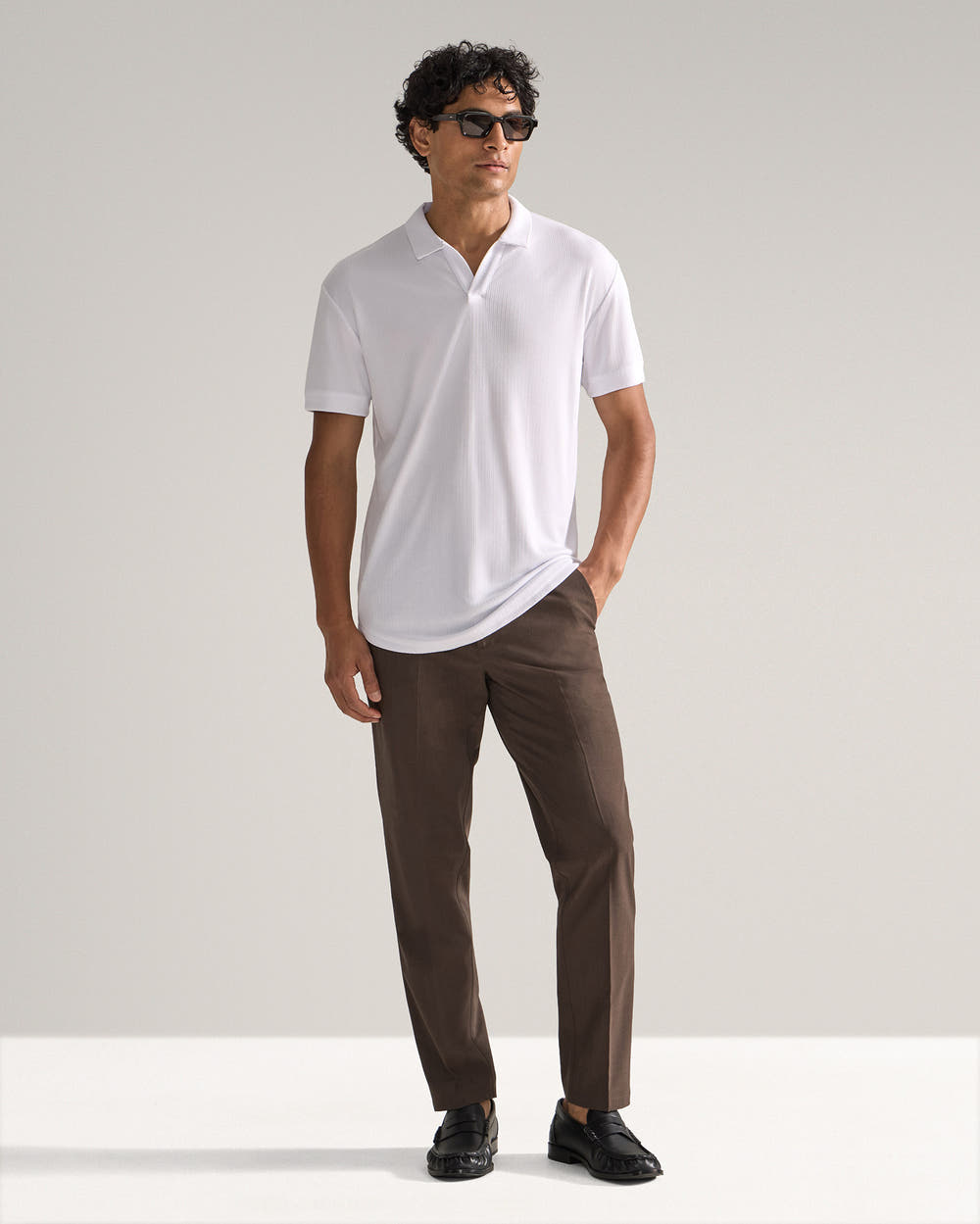 Executive Hatchweave Classic Fit Pant