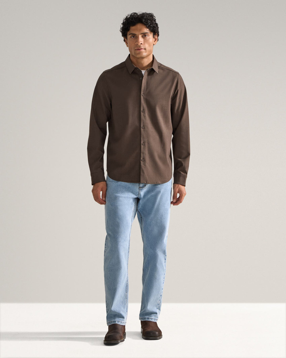 Executive Hatchweave Classic Fit Button Down