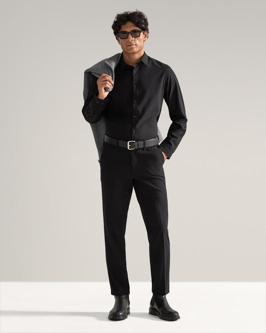 Executive Stretch Knit Classic Fit Overshirt