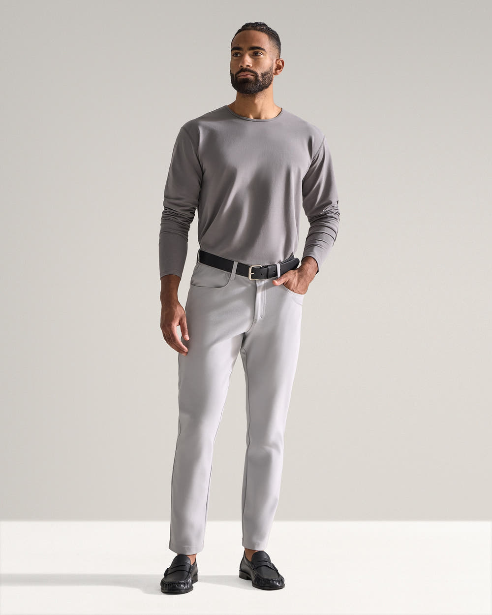 Drop-Cut Long Sleeve: LUXDrop-Cut Long Sleeve: LUX