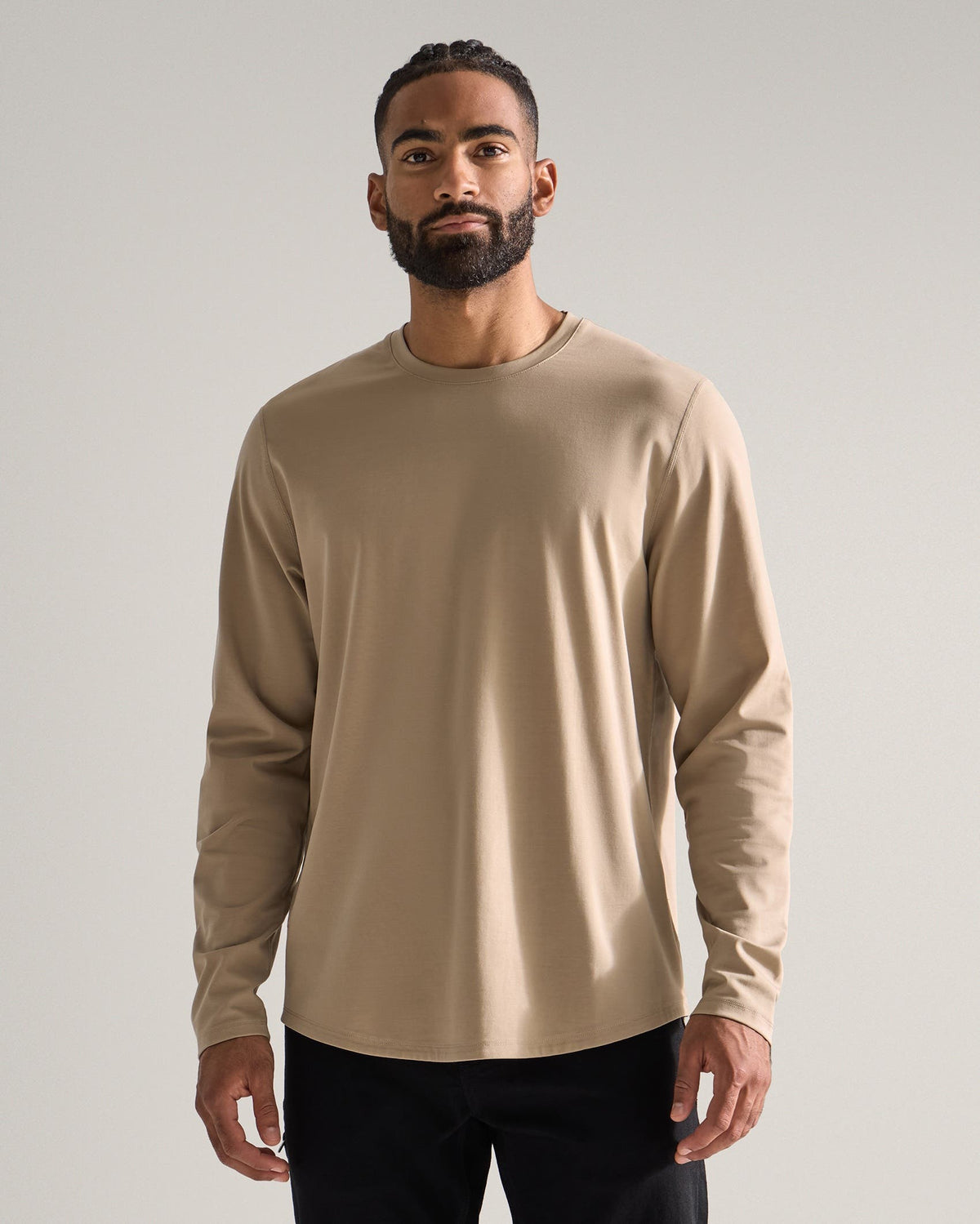 Everyday Long Sleeve Drop-Cut