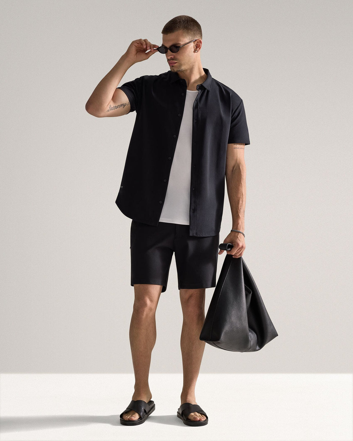 LUX Short Sleeve Button Down