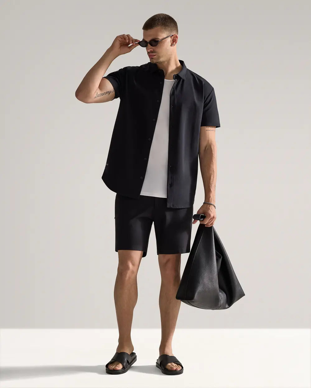 LUX Short Sleeve Button Down