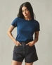 Women's Premium Slub Crew Tee