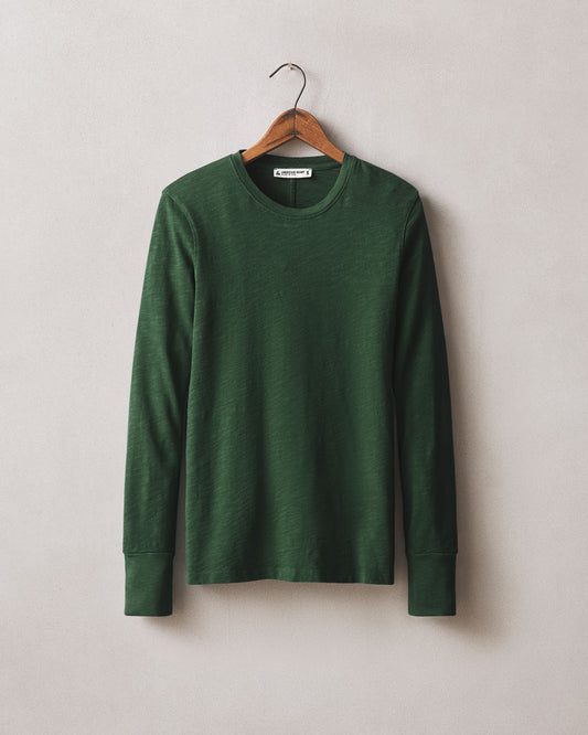 Women's Premium Slub Crew Tee Long Sleeve