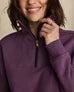 Women's Carolina Rib Collar Half-Zip